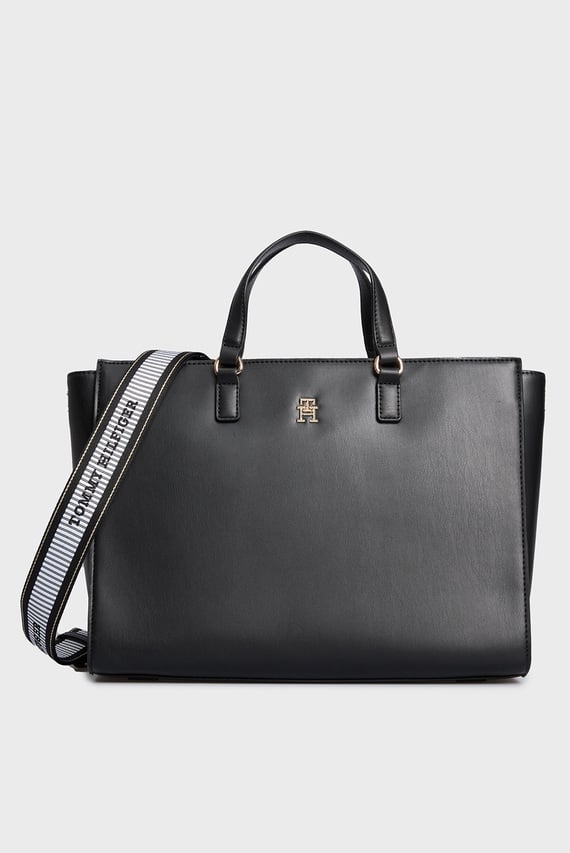 Женская черная сумка TH FRESH SATCHEL