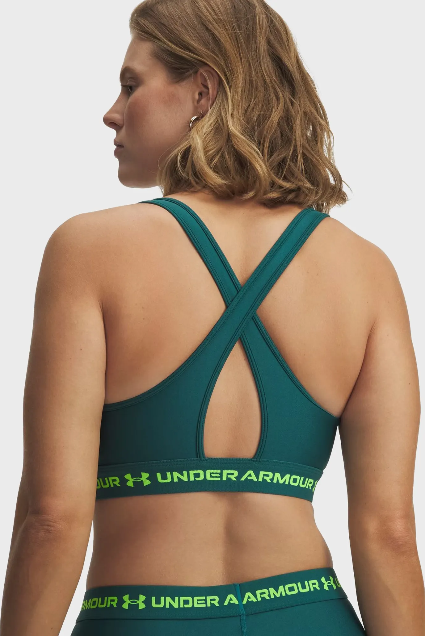 Топ Crossback Mid Bra-GRN 6