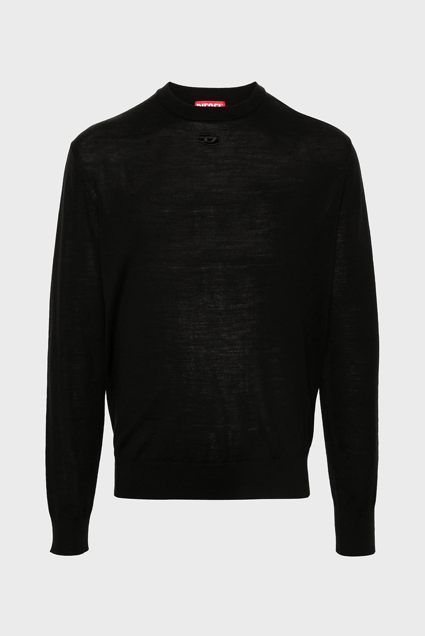 Мужской черный шерстяной джемпер K-GARTH 7