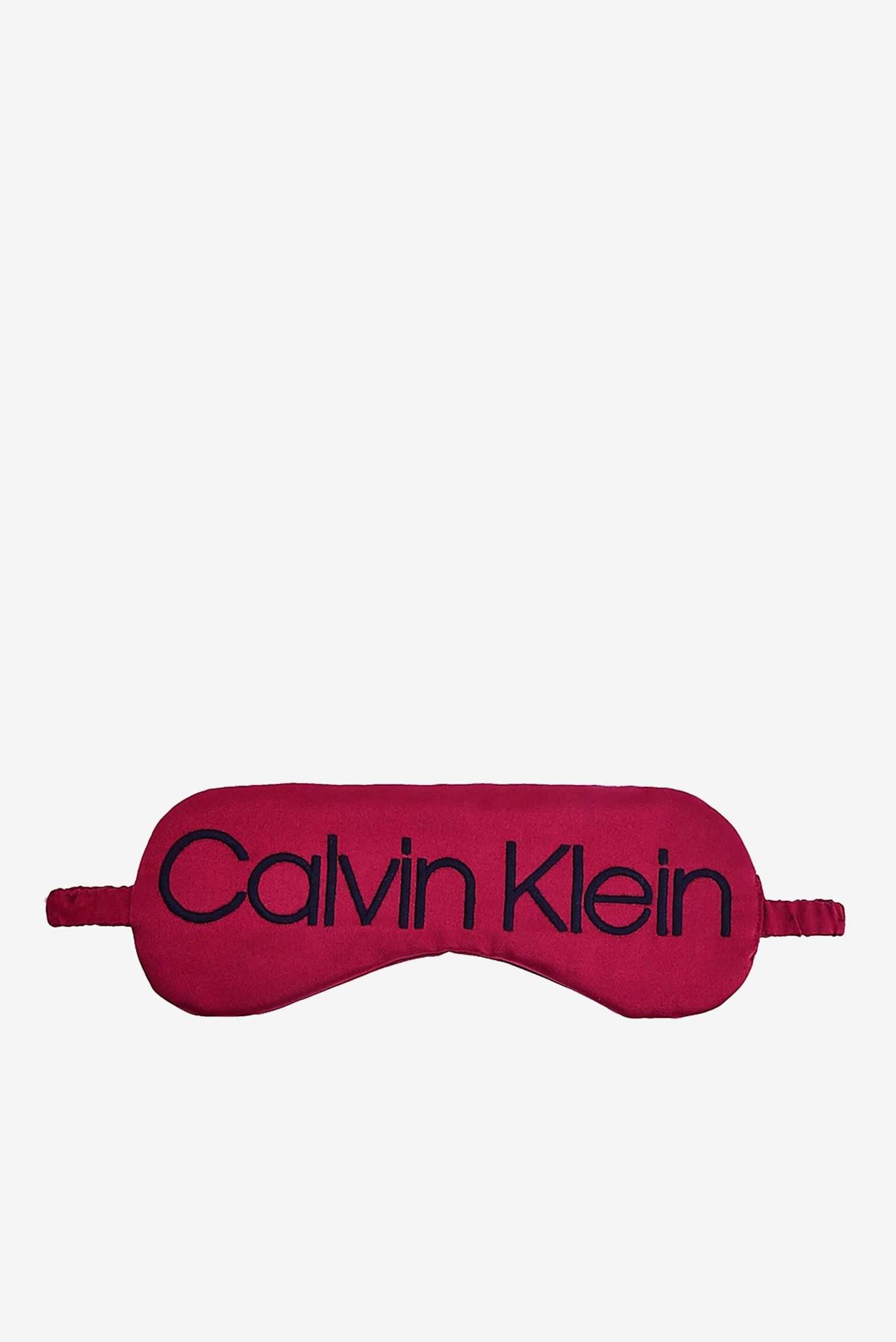 Женская малиновая пижама (рубашка, брюки, маска для сна) Calvin Klein Женская малиновая пижама (рубашка, брюки, маска для сна) 12