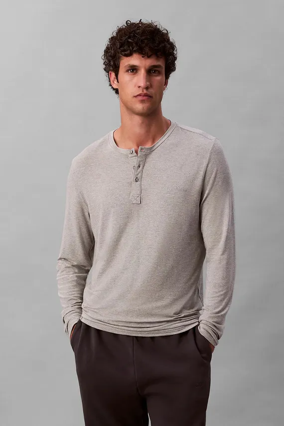Лонгслив MODAL L S HENLEY Calvin Klein