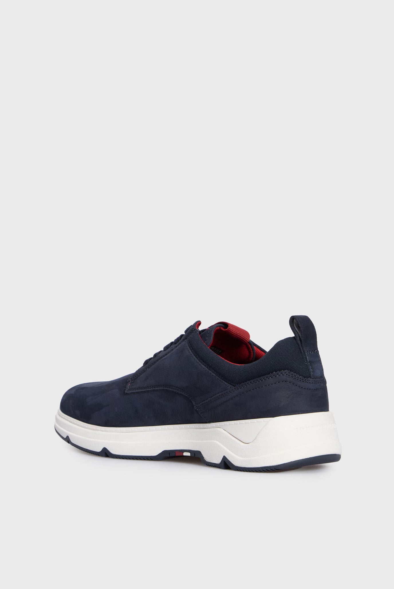 Мужские темно-синие кожаные кроссовки HILFIGER NUBUCK MIX HYBRID SHOE 5