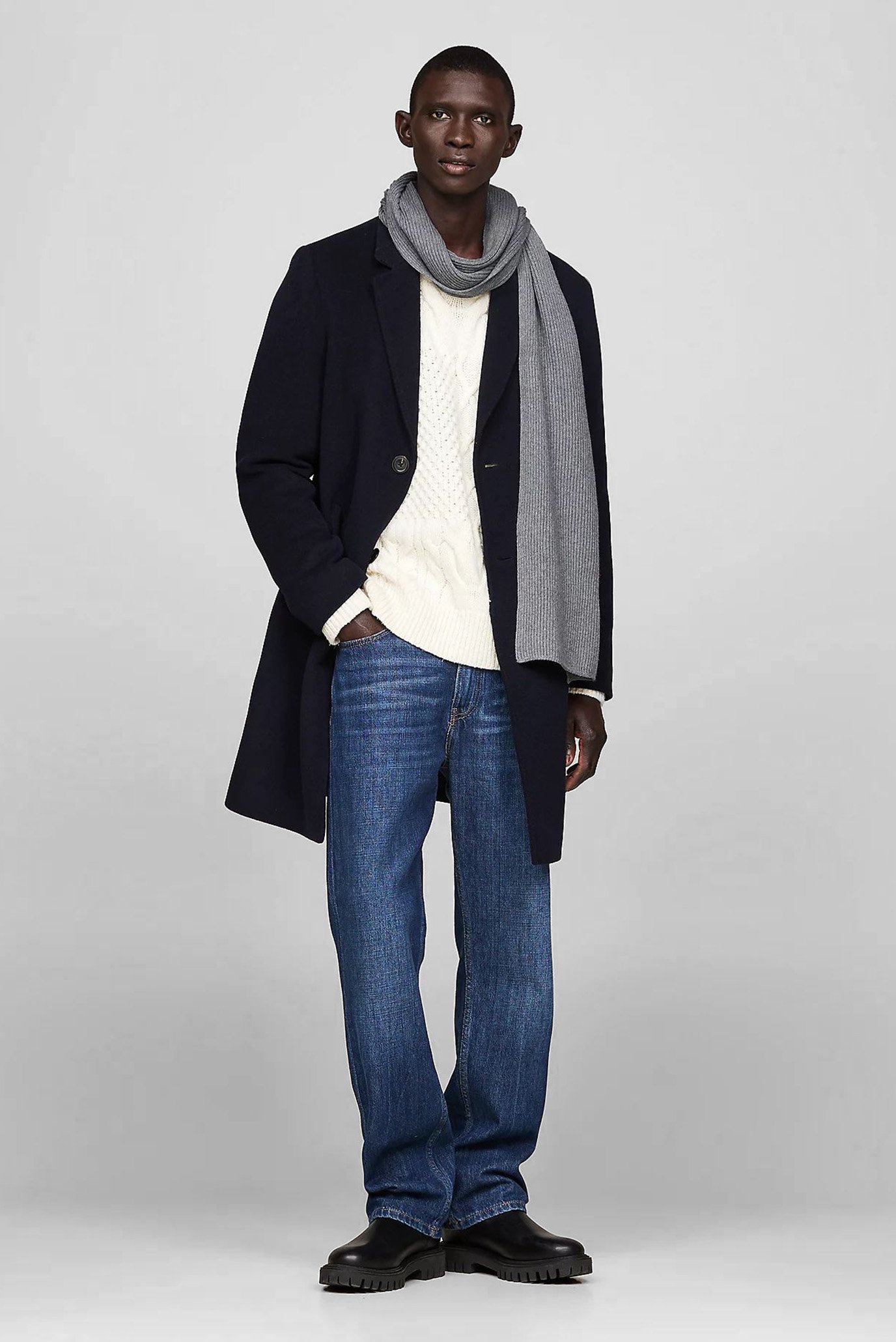 Шарф TH FLAG PIMA COTTON CASH SCARF 2