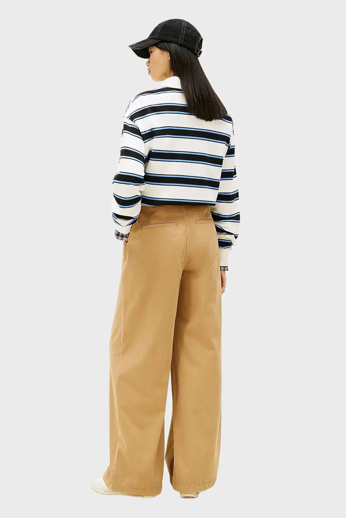 Штаны TJW OVS WIDE LEG CHINO 3