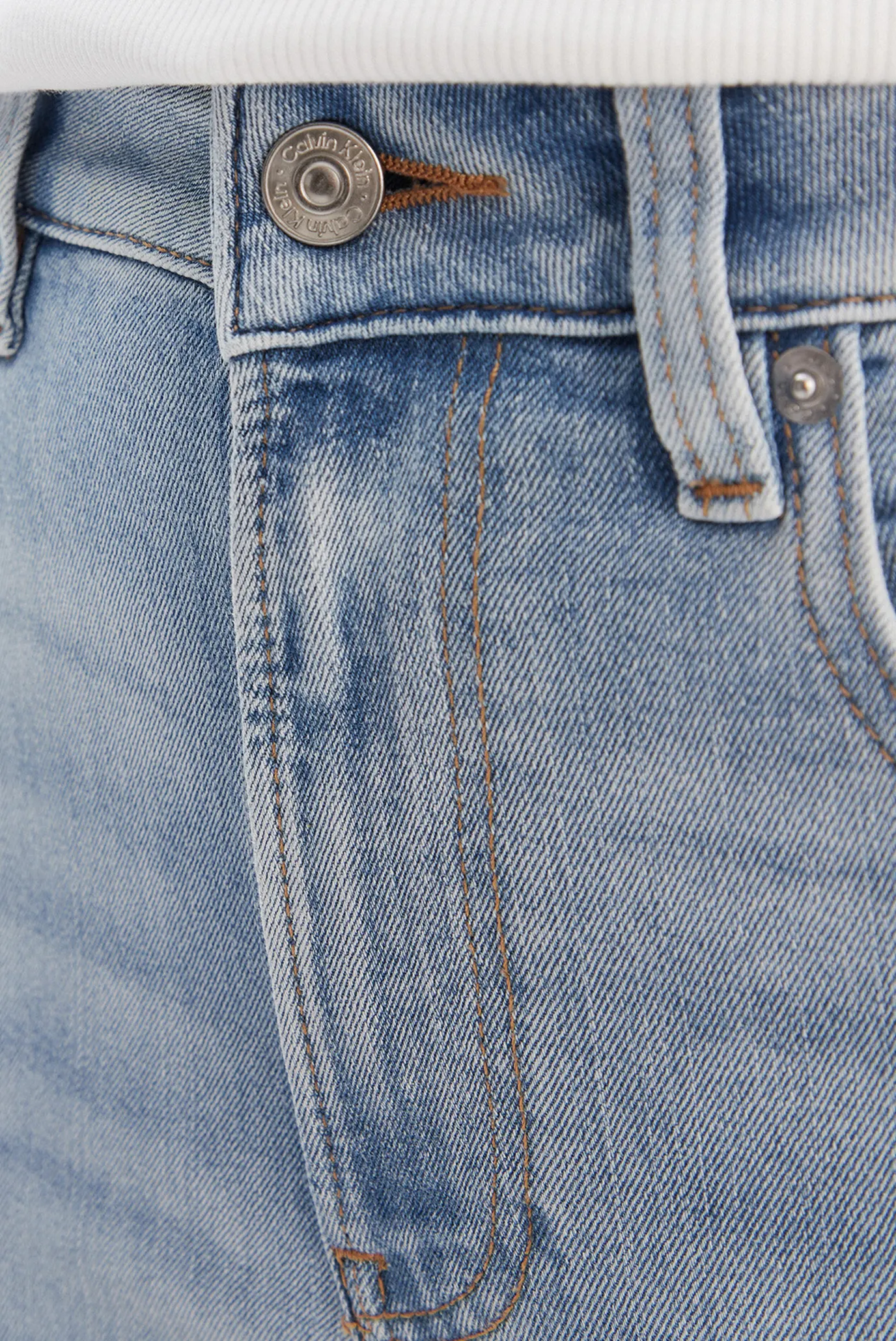 Джинсы EU HIGH RISE STRAIGHT BLUE RAIN 5