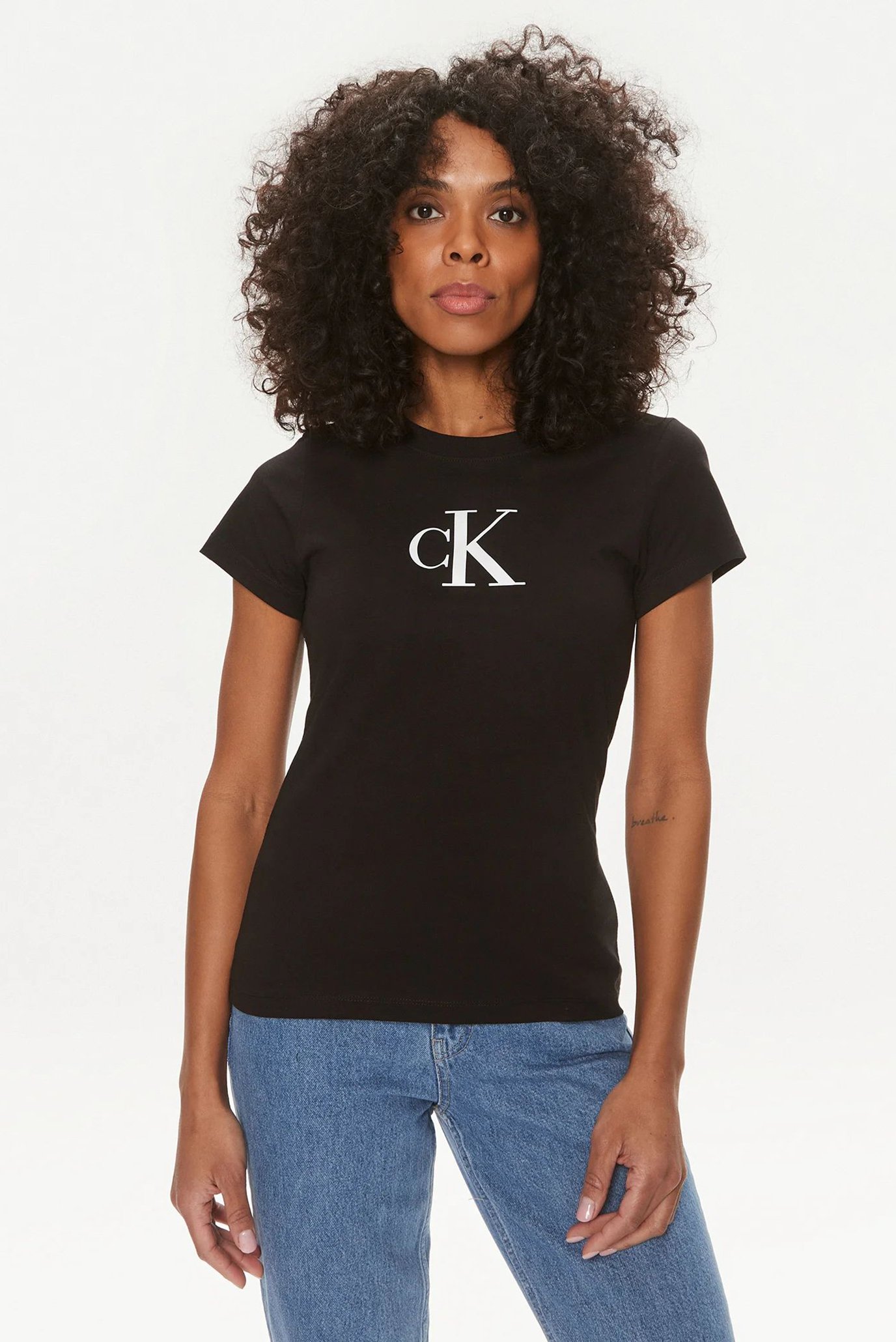 Футболка SATIN CK SLIM TEE 1