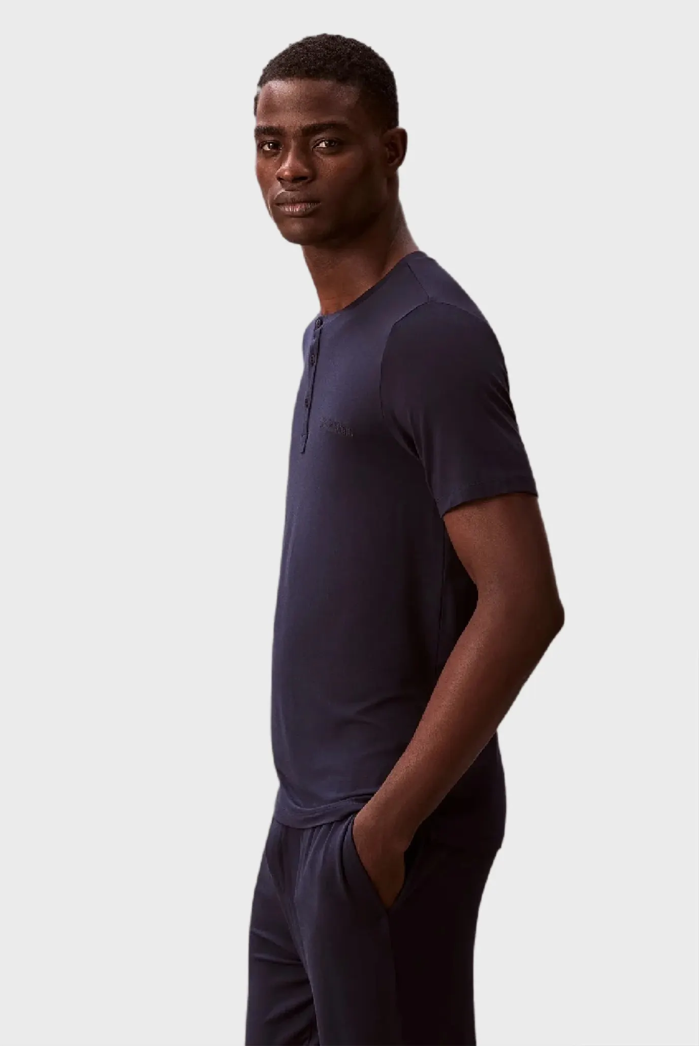 Футболка MODAL S S HENLEY 3