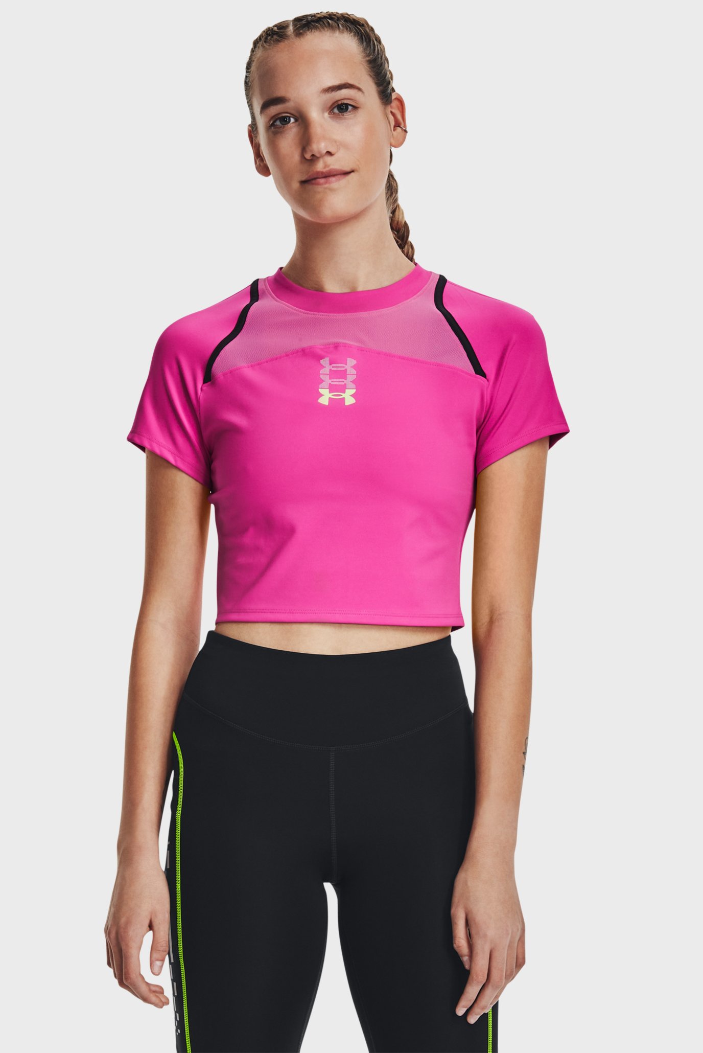 Футболка UA Run Anywhere Crop SS 13