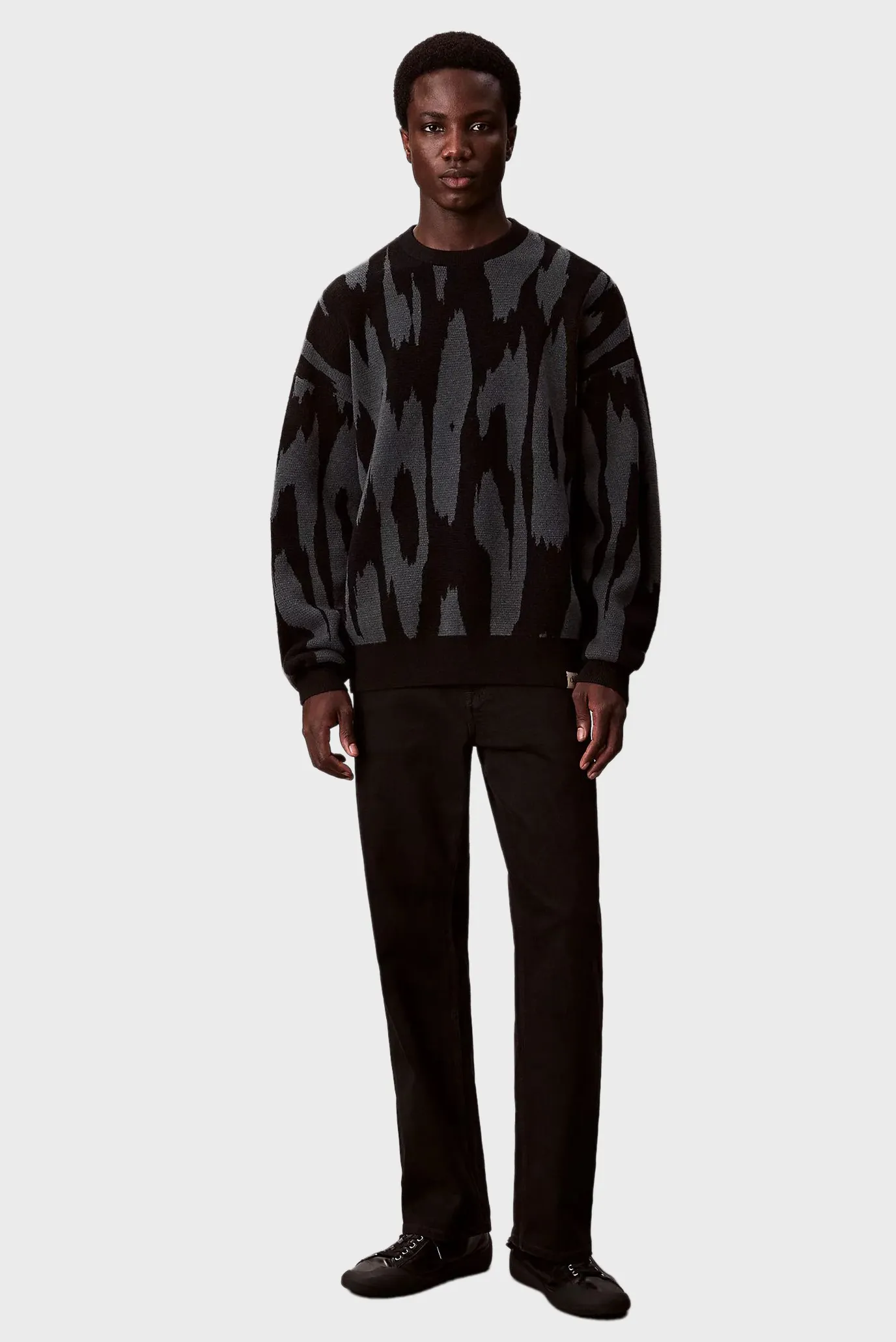 Свитер LS ABSTRACT JACQUARD CRWNK SWTR 2