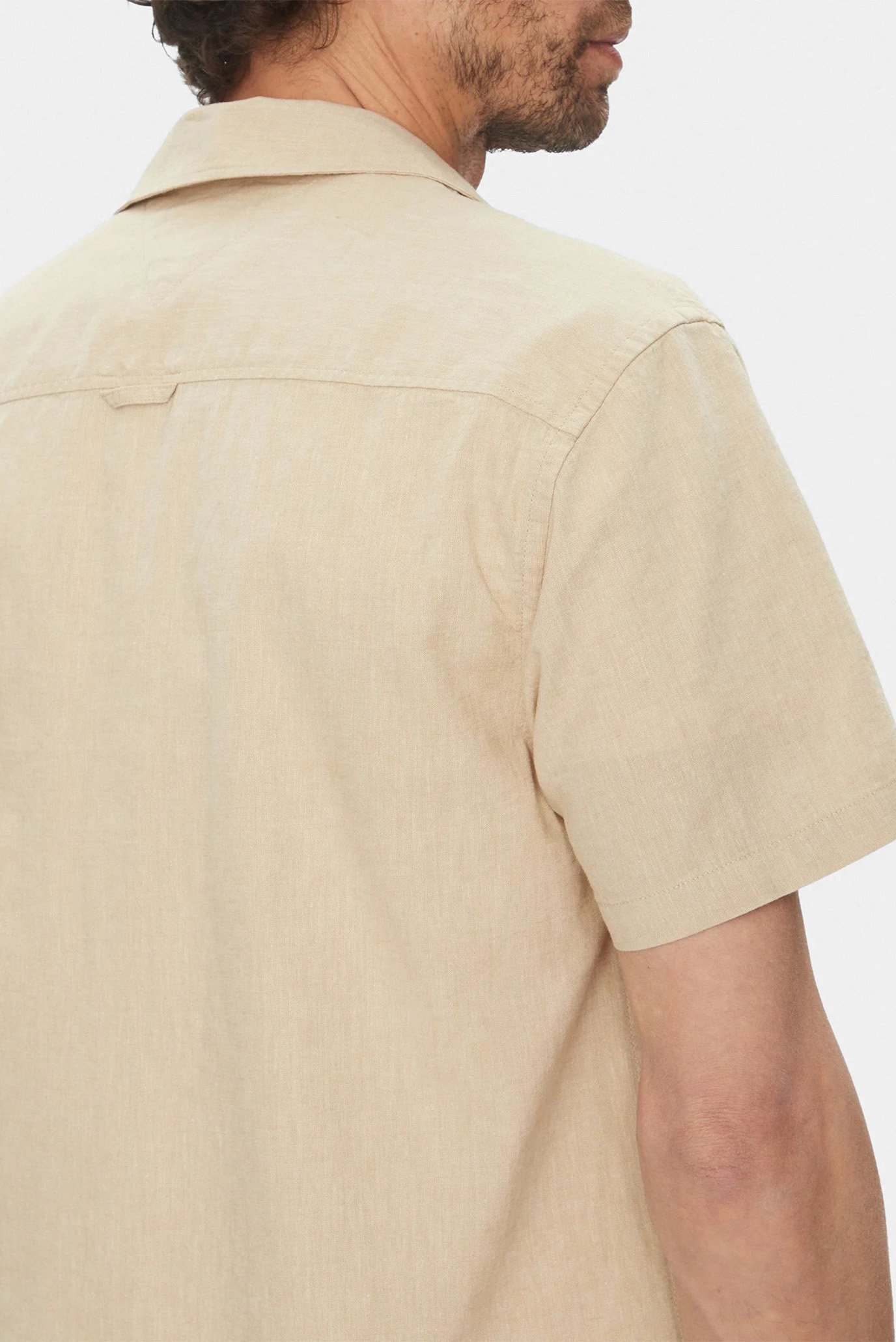 Рубашка с коротким рукавом/TJM LINEN BLEND CAMP 5