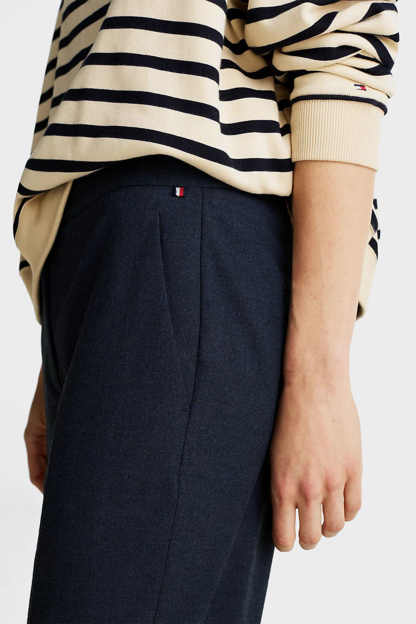 Штаны FLANNEL SLIM STRAIGHT PANT 5