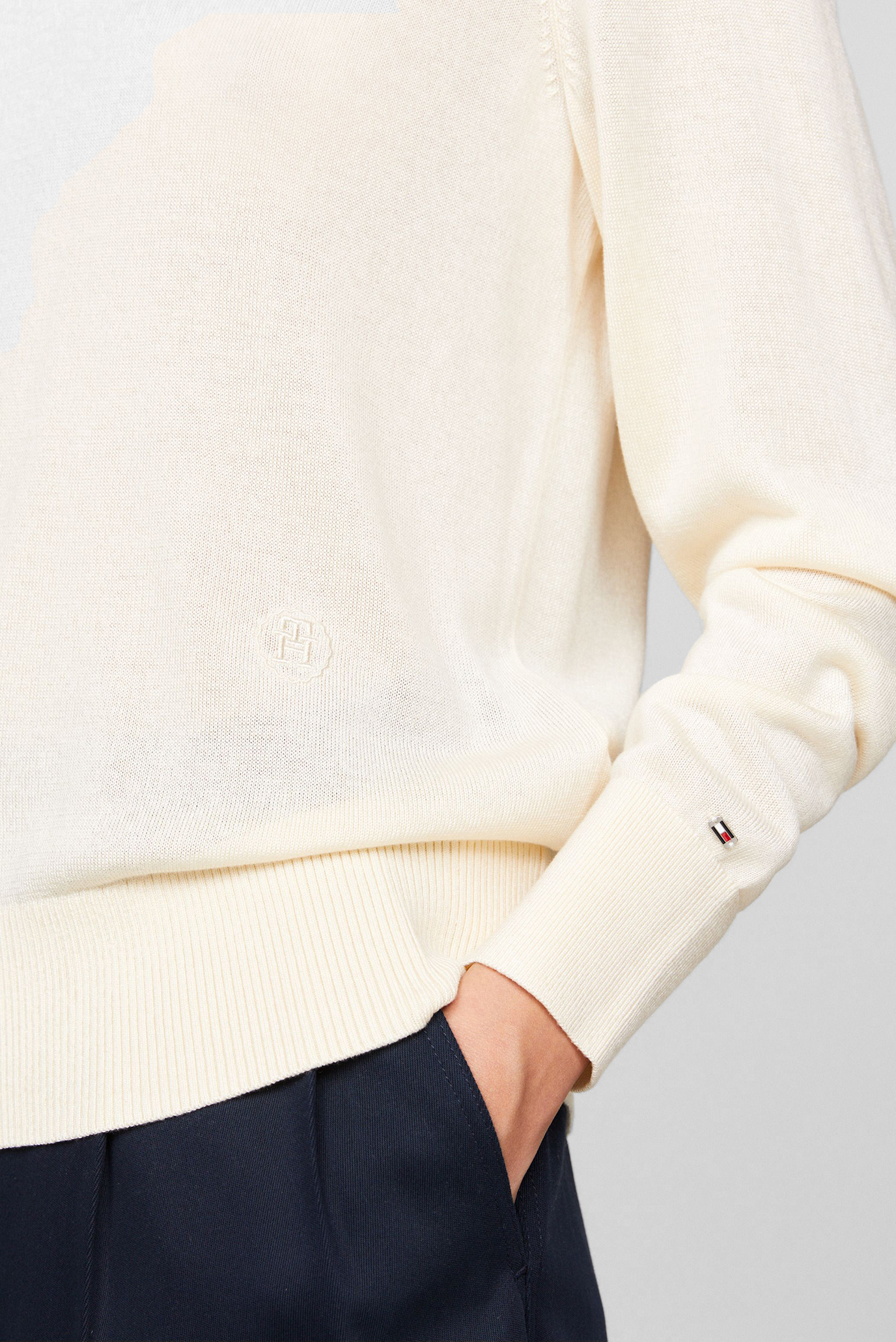 Свитер MD LYOCELL SILK BLEND V-NK SWT 4