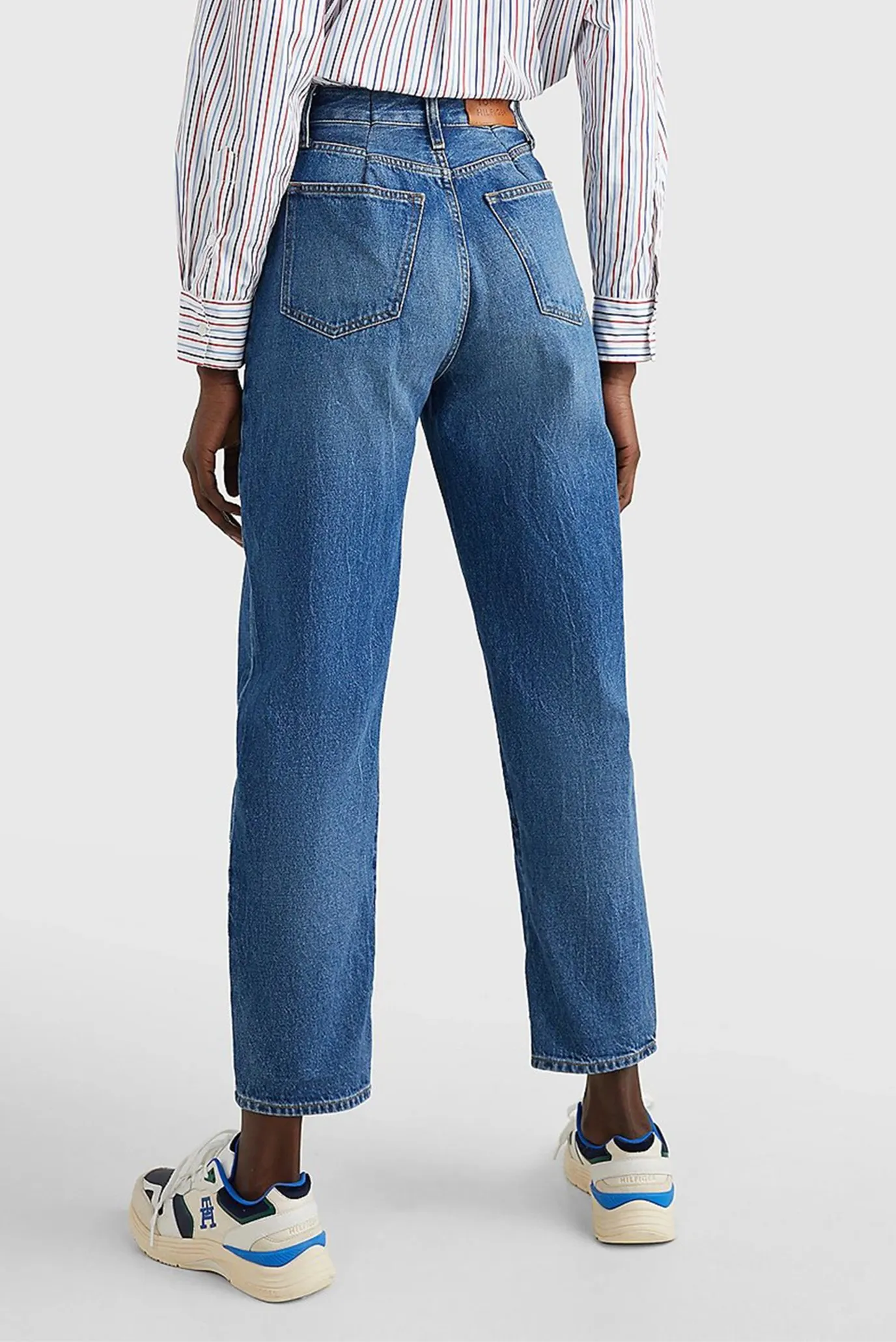 Женские синие джинсы BALLOON HW A PATY 3