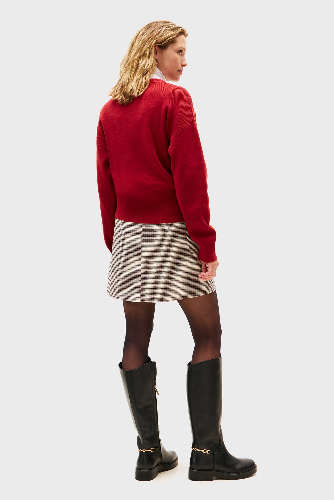 Свитер CO VARSITY GRAPHIC MOCK-NK SWTTommy Hilfiger Свитер CO VARSITY GRAPHIC MOCK-NK SWT 3