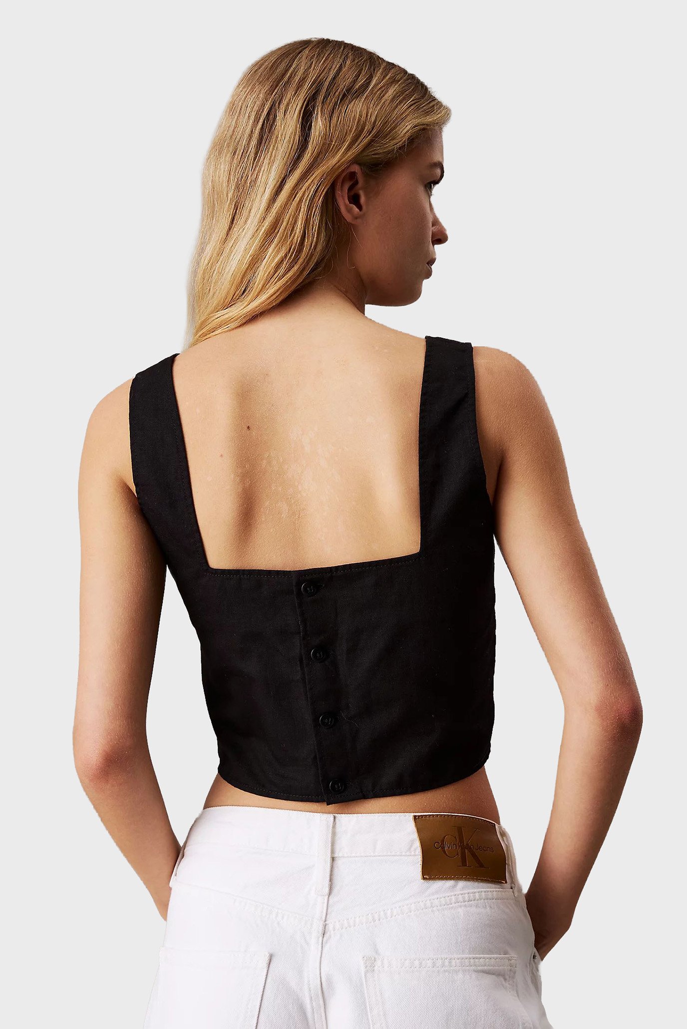 Женский черный топ SOFTCalvin Klein Jeans Женский черный топ SOFT 3