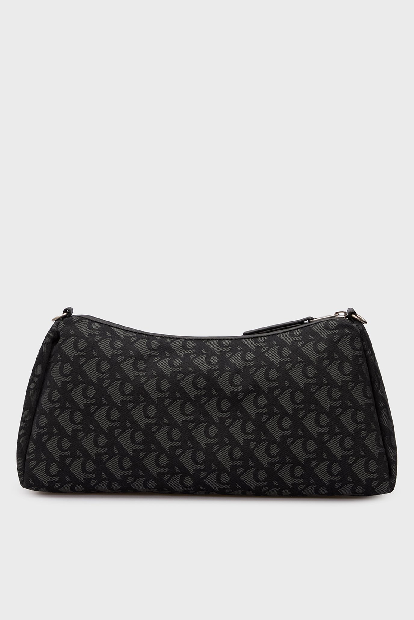 Женская черная сумка с узором DROP MONOGRAM 4