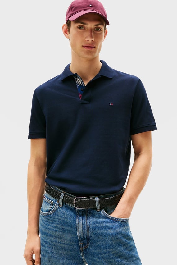 Поло PIQUE PLACKET INTEREST REG POLO Tommy Hilfiger Поло PIQUE PLACKET INTEREST REG POLO Tommy Hilfiger