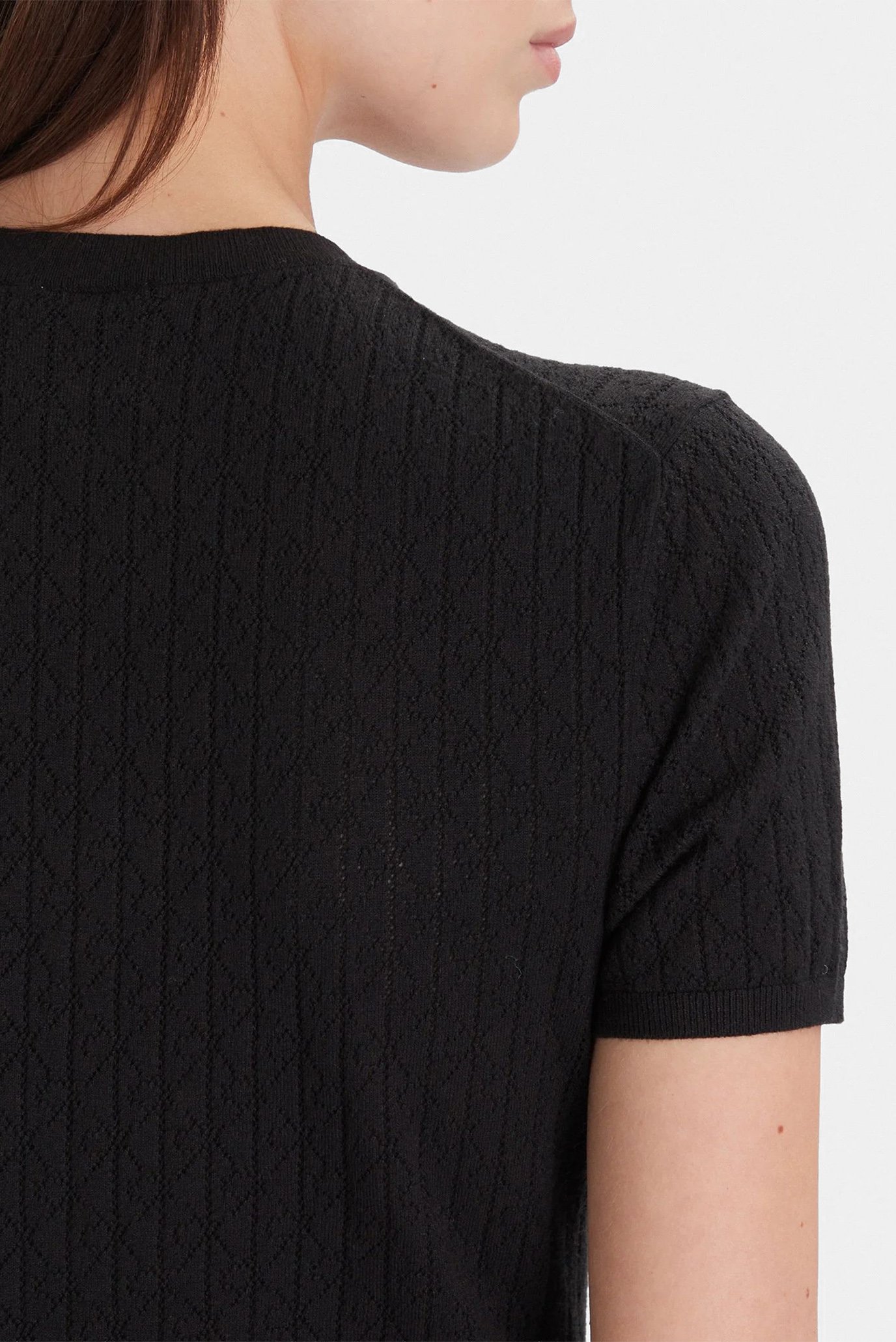 Свитер Cap Sleeve Pointelle Baby Tee 5