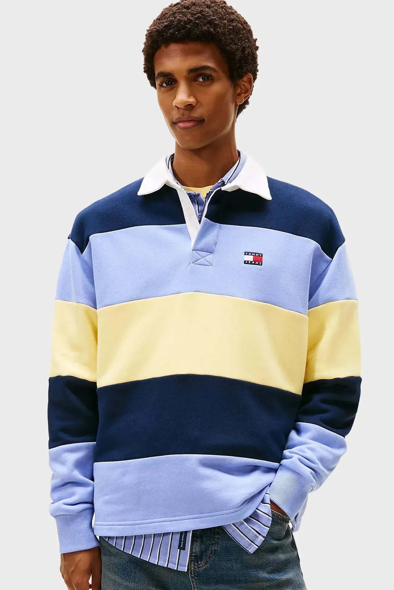 Реглан TJM RLX BADGE STRIPE RUGBY 1