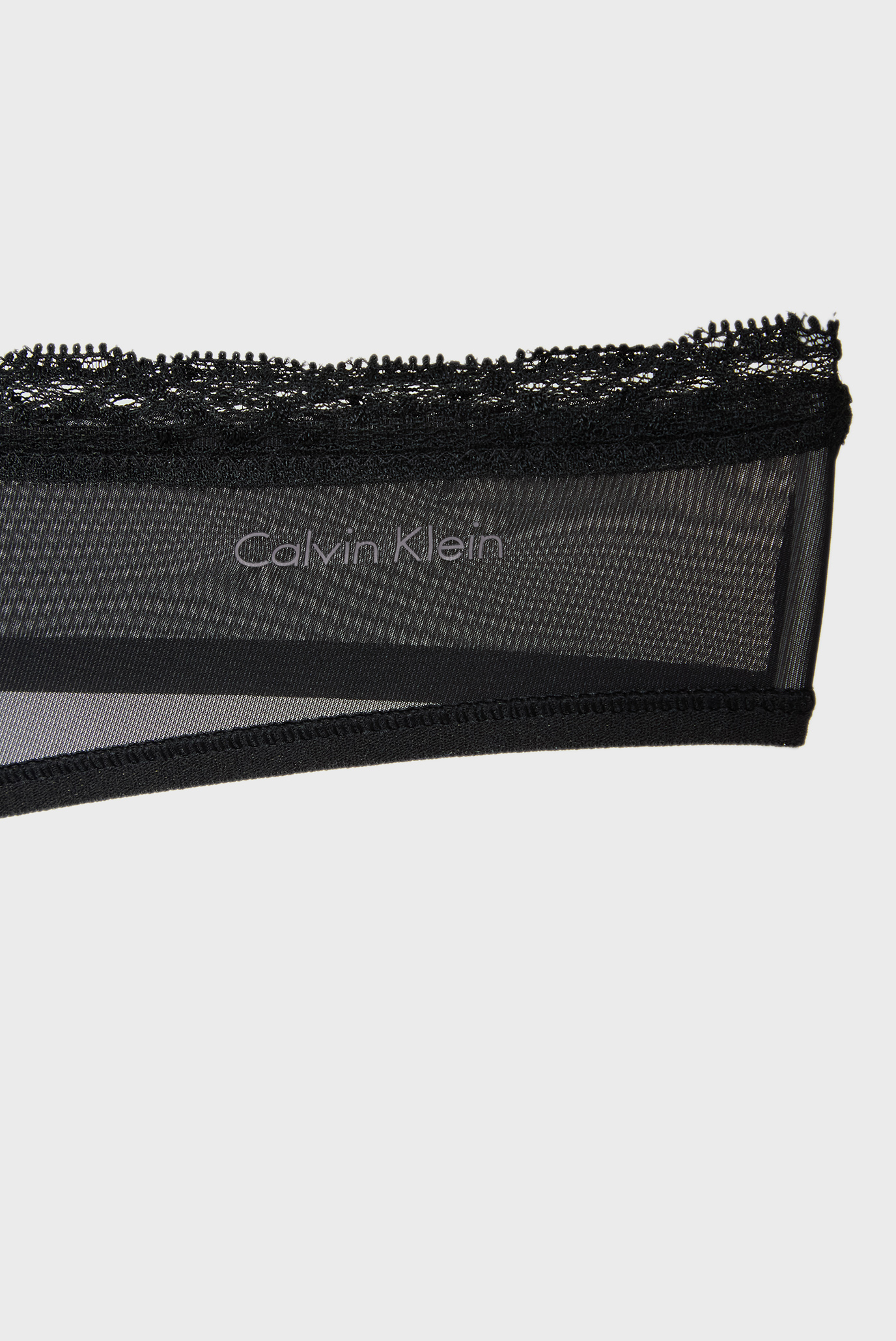 Женские черные трусики THONG 3