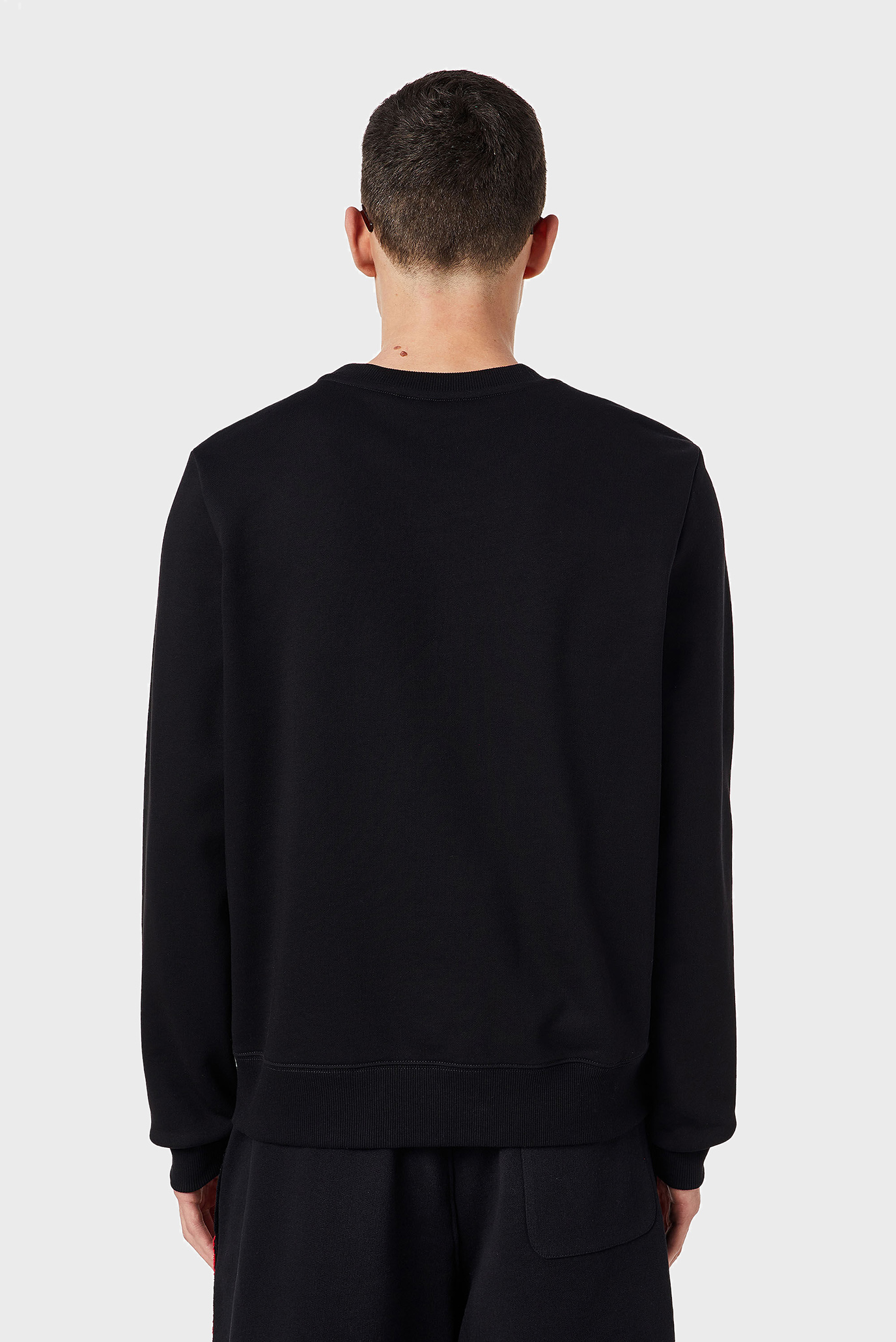 Мужской черный свитшот S-GINN-C2 7