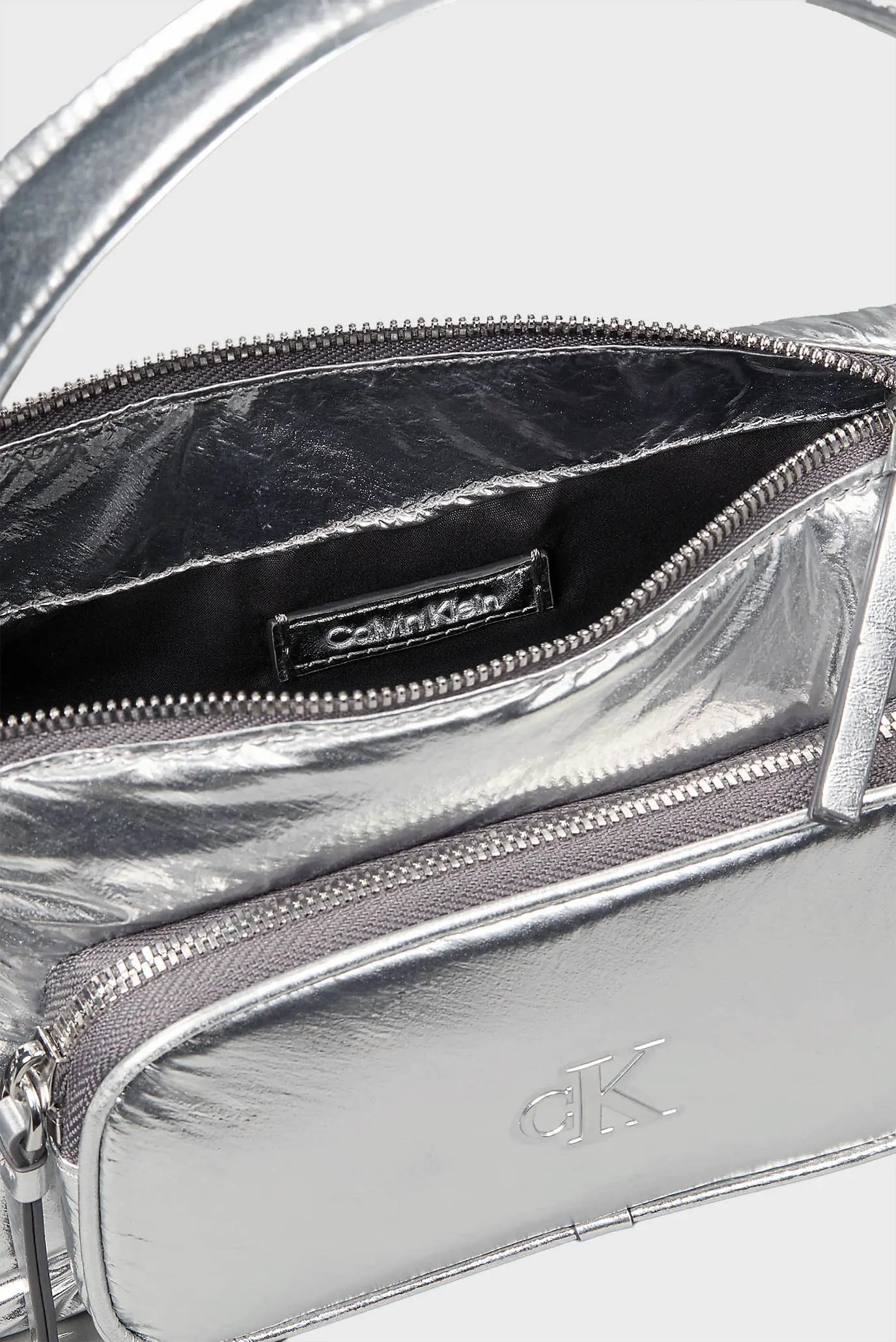 Сумка/POCKET SILVER NYLON SMALL BAG 4