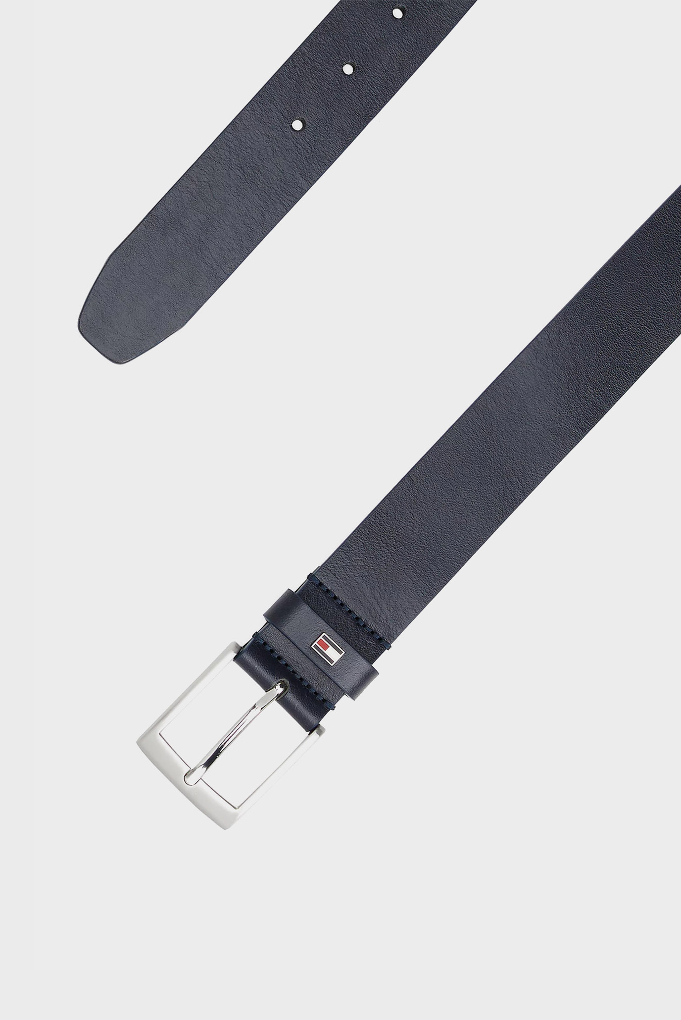 Мужской темно-синий кожаный ремень ADAN 3.5 EXTTommy Hilfiger Мужской темно-синий кожаный ремень ADAN 3.5 EXT 1