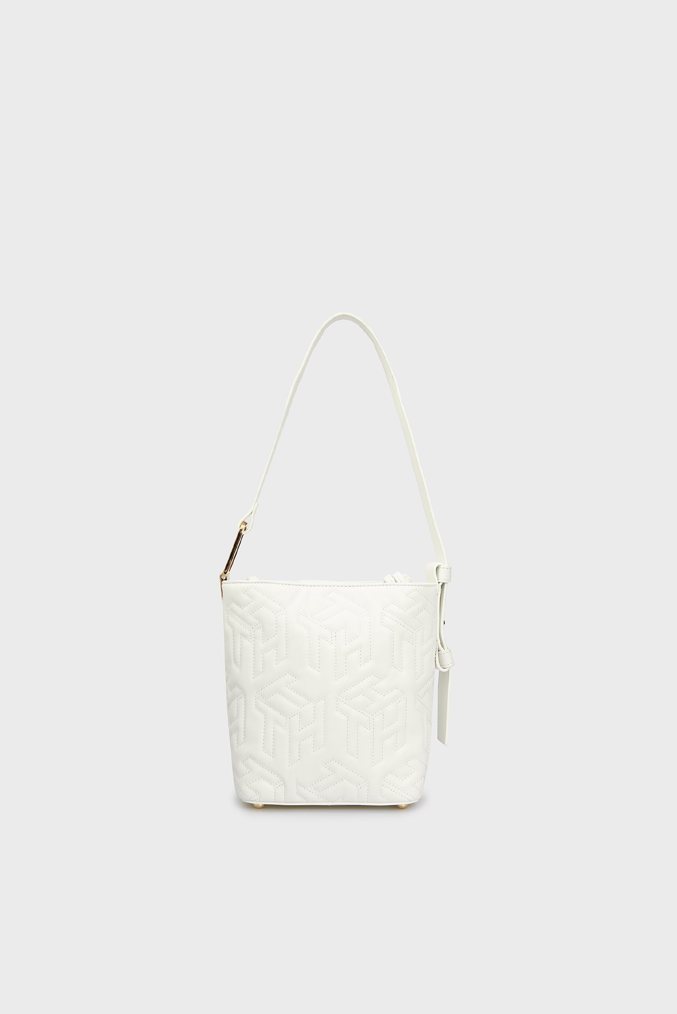 Женская белая кожаная сумка 9