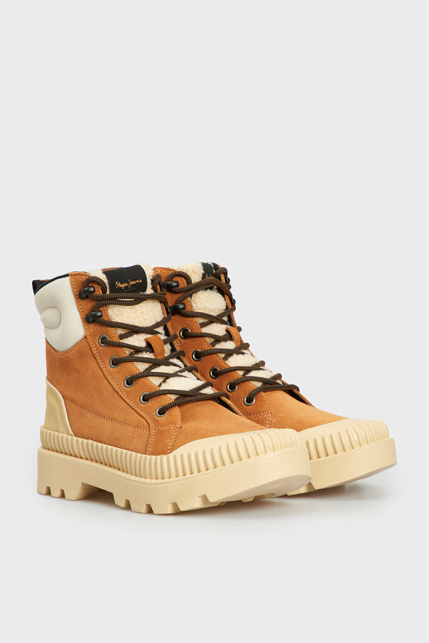 Женские рыжие замшевые ботинки ASCOT MOUNTAIN 3