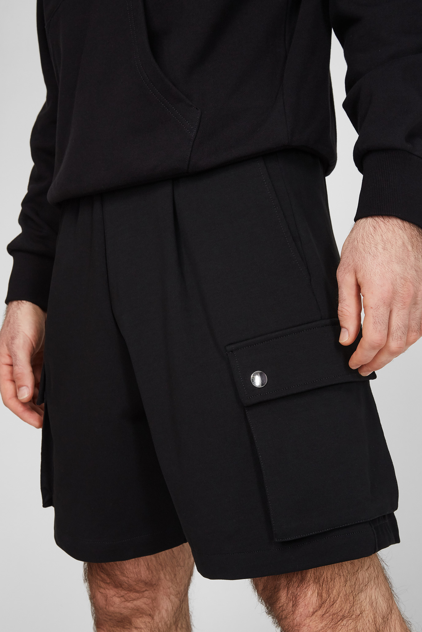 Мужские черные шорты P-PRONE 2