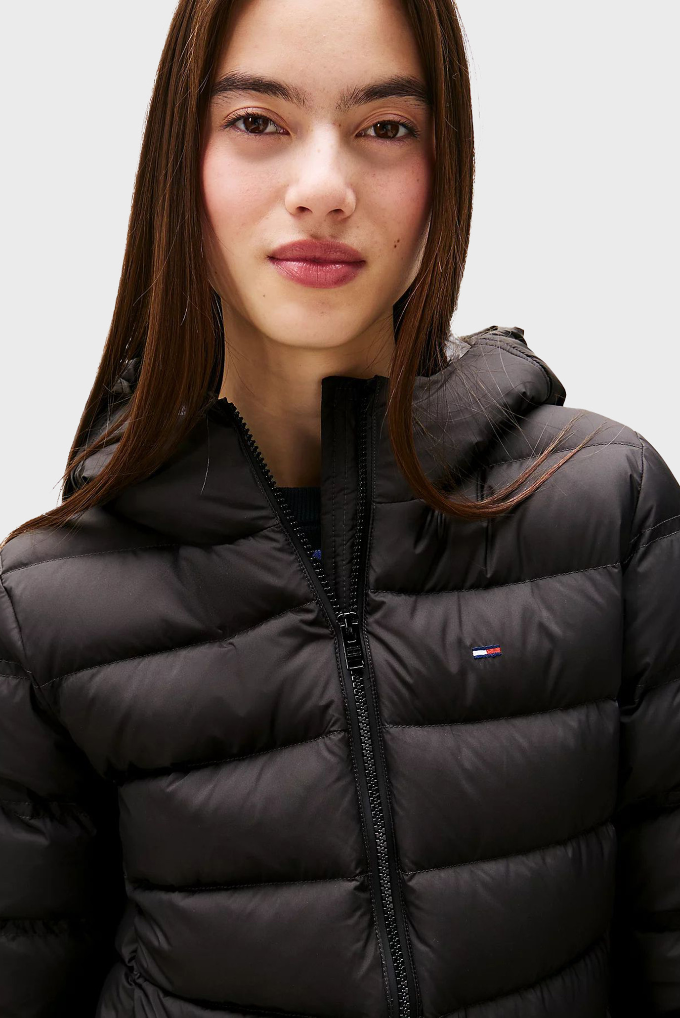 Куртка зимняя TJW SLIM HOOD PRNT DOWN JCKT EXT 4