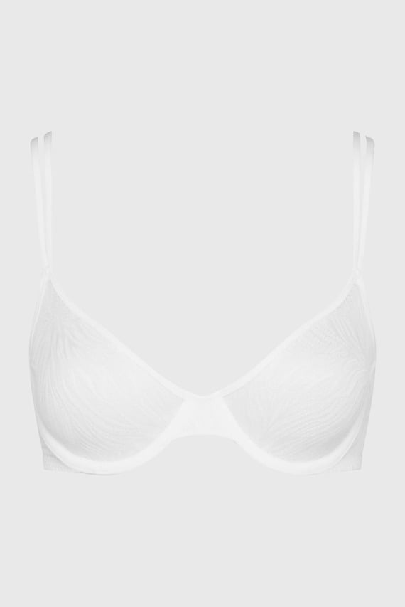 Женский белый бюстгальтер UNLINED DEMI
