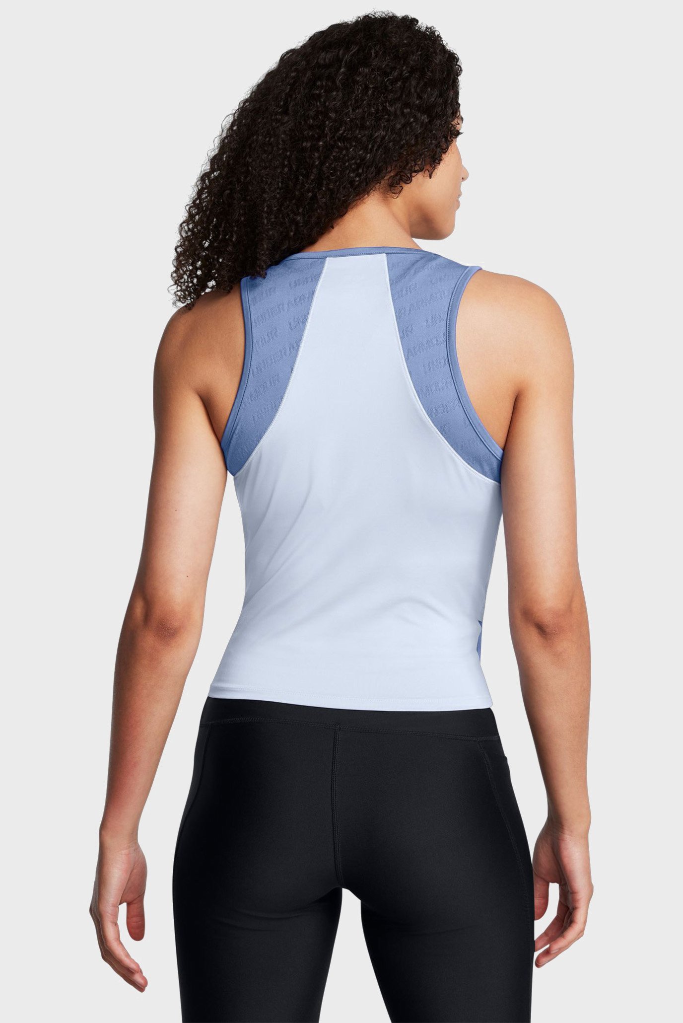 Женская голубая майка Armour Breeze Tank 6