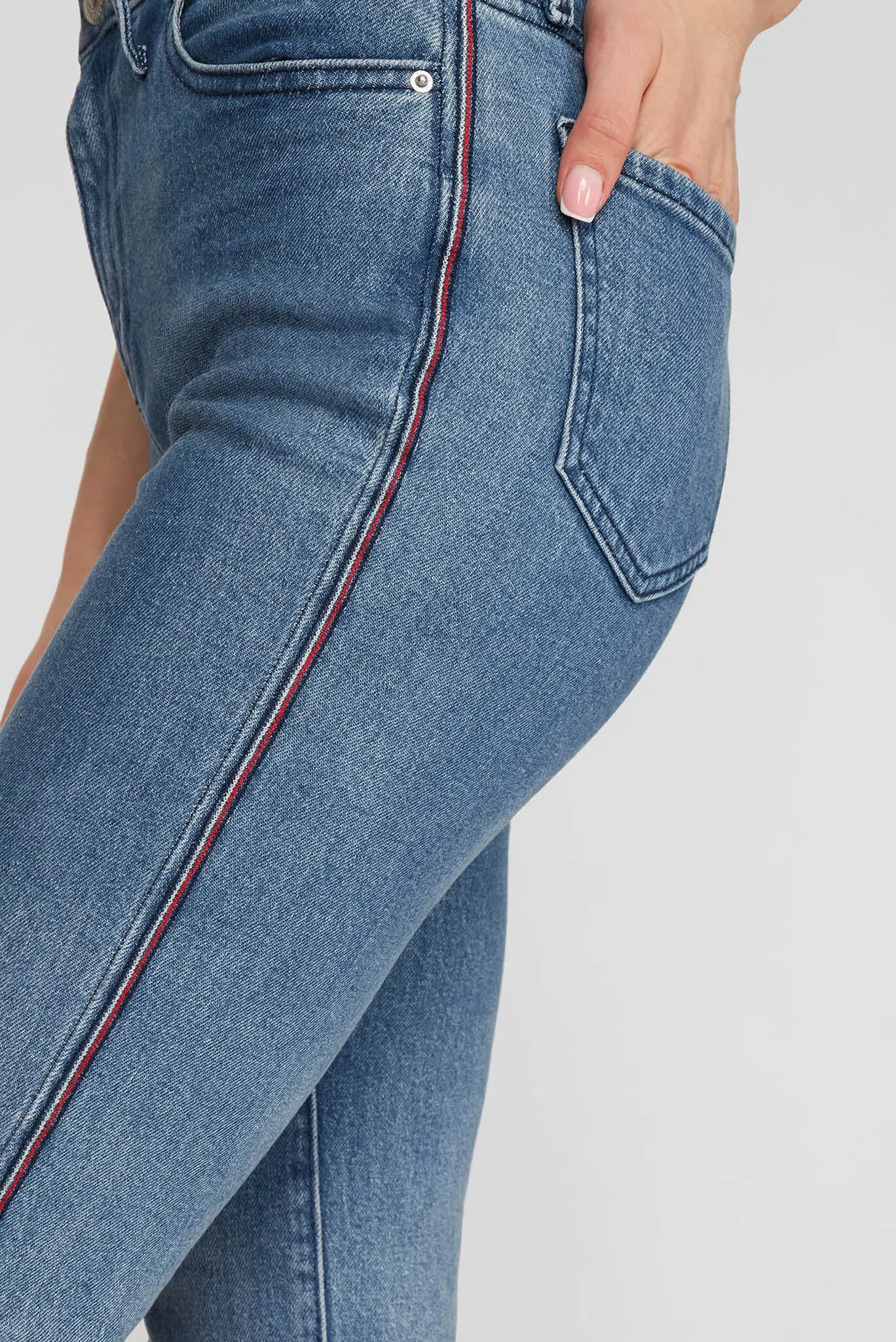 Женские синие джинсы TH ESS RIVERPOINT CIGARETTE 5
