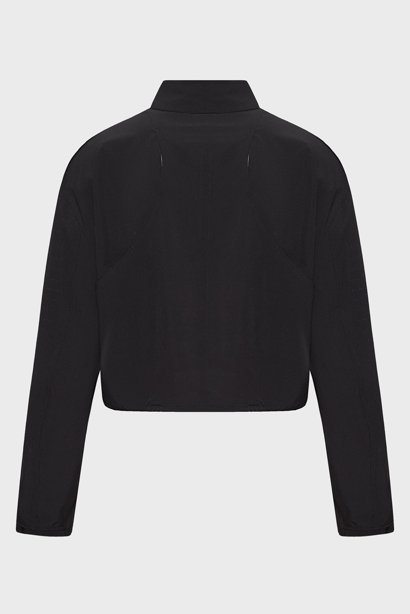 Женская черная ветровка 2