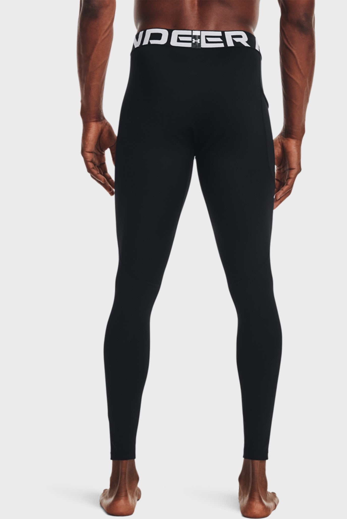 Мужские черные термобрюки UA CG Armour Leggings 3