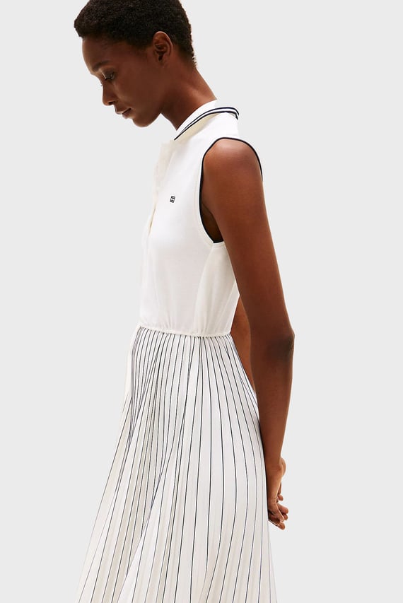 Платье SPORTY PLEATED POLO DRESS NS