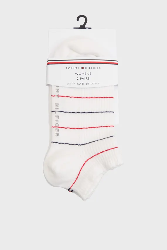 Носки TH WOMEN SNEAKER 2P RIB STRIPE Tommy Hilfiger