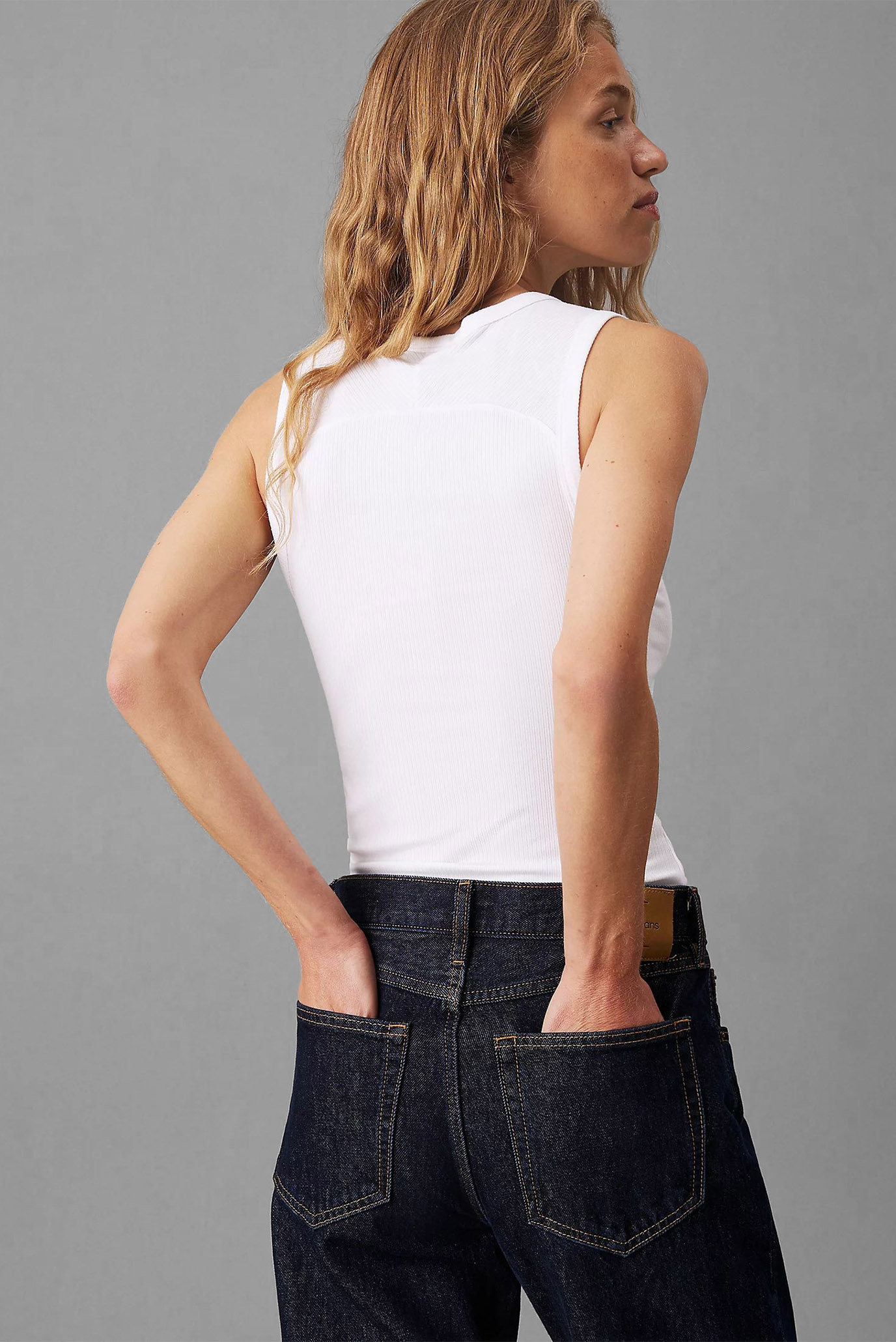 Майка MODAL RIB C-NK TANKCalvin Klein Майка MODAL RIB C-NK TANK 2