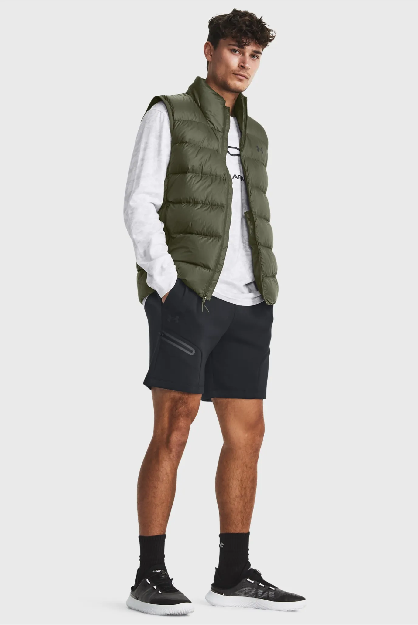 Шорты UA Unstoppable Flc Shorts 2