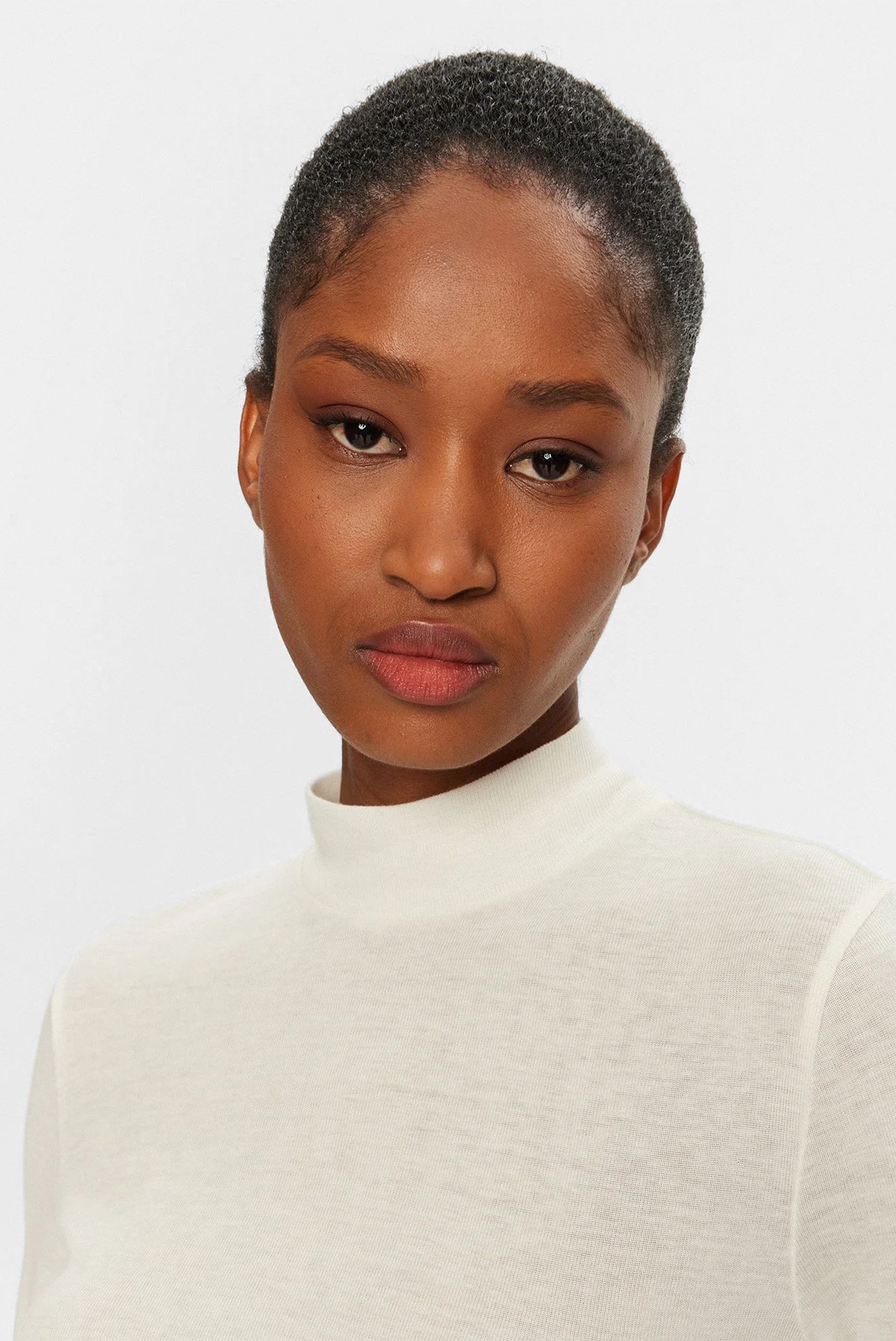 Топ WOOL BLEND JERSEY LS TOP 4