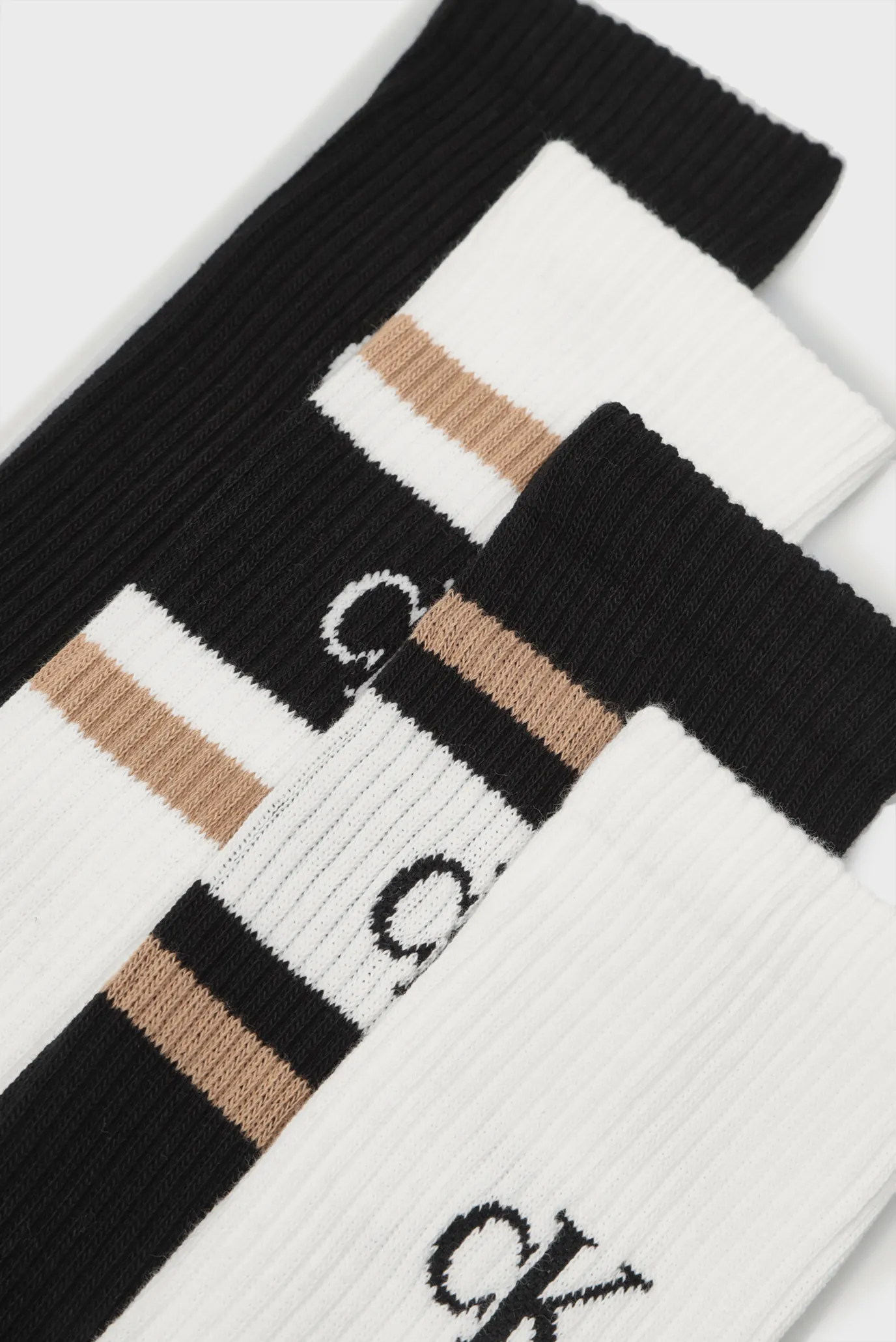 Набор носков CKJ MEN SOCK 4P SPORT LOGO TIN GIFTBOX 6