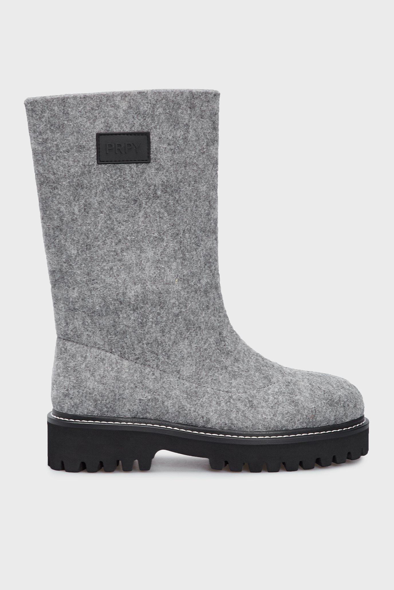 Женские серые сапоги Alisa 6