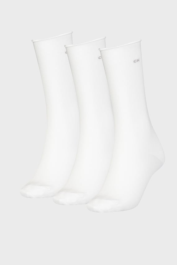 Носки CK WOMEN SOCK 3P ROLL TOP