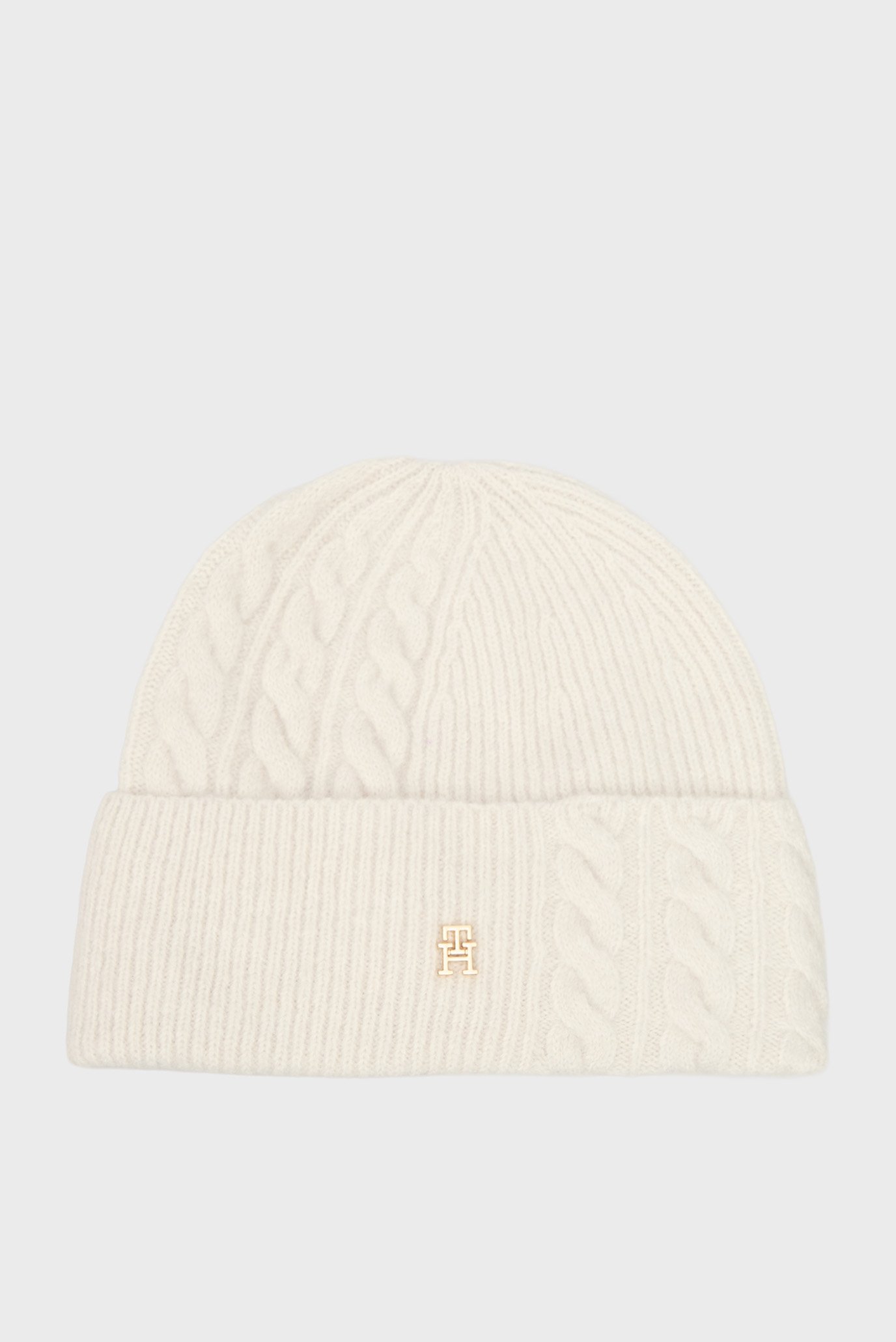 Шапка TH ELEVATED CHIC FLUFFY BEANIE 1