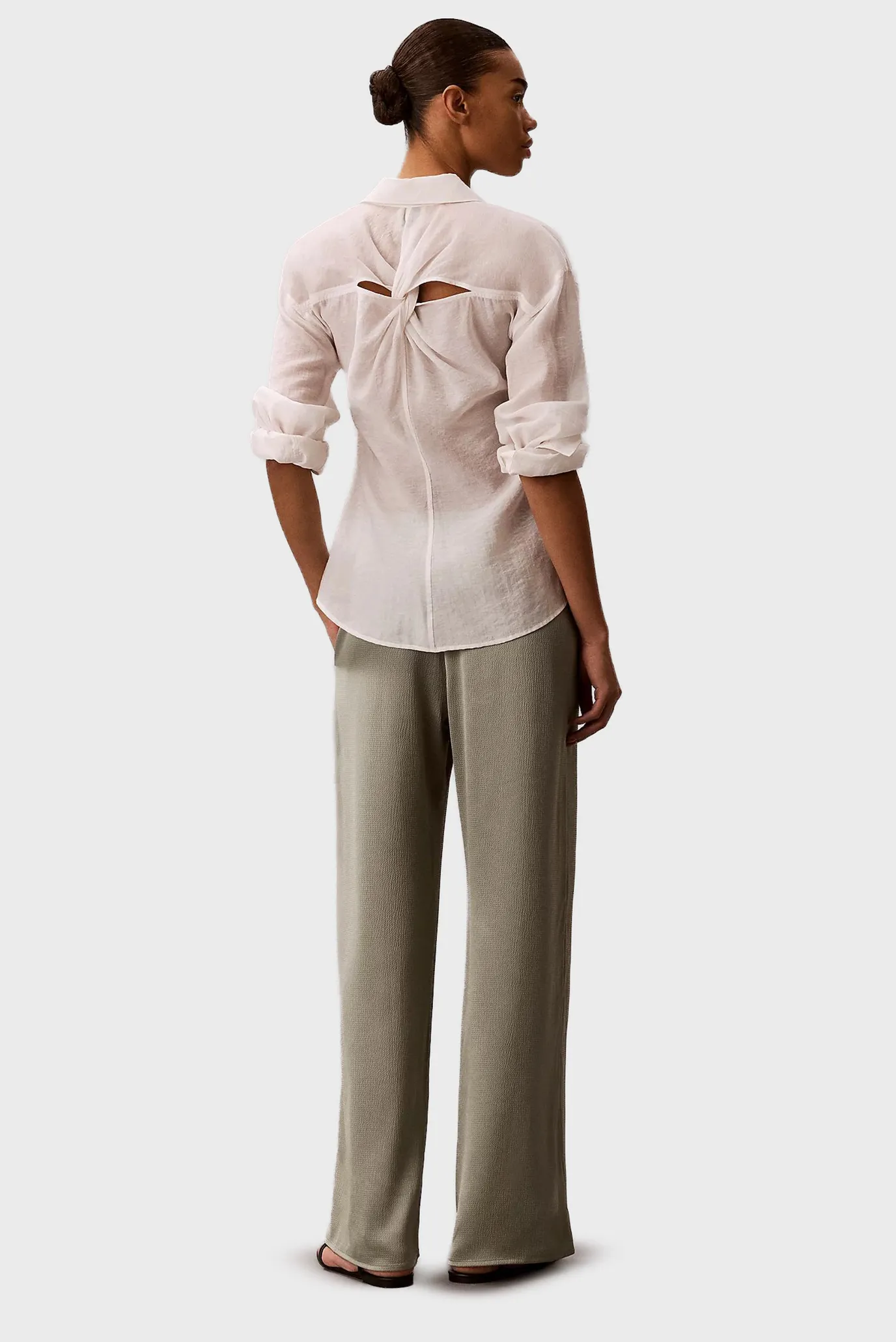 Штаны HAMMERED SATIN PULL ON PANT 4