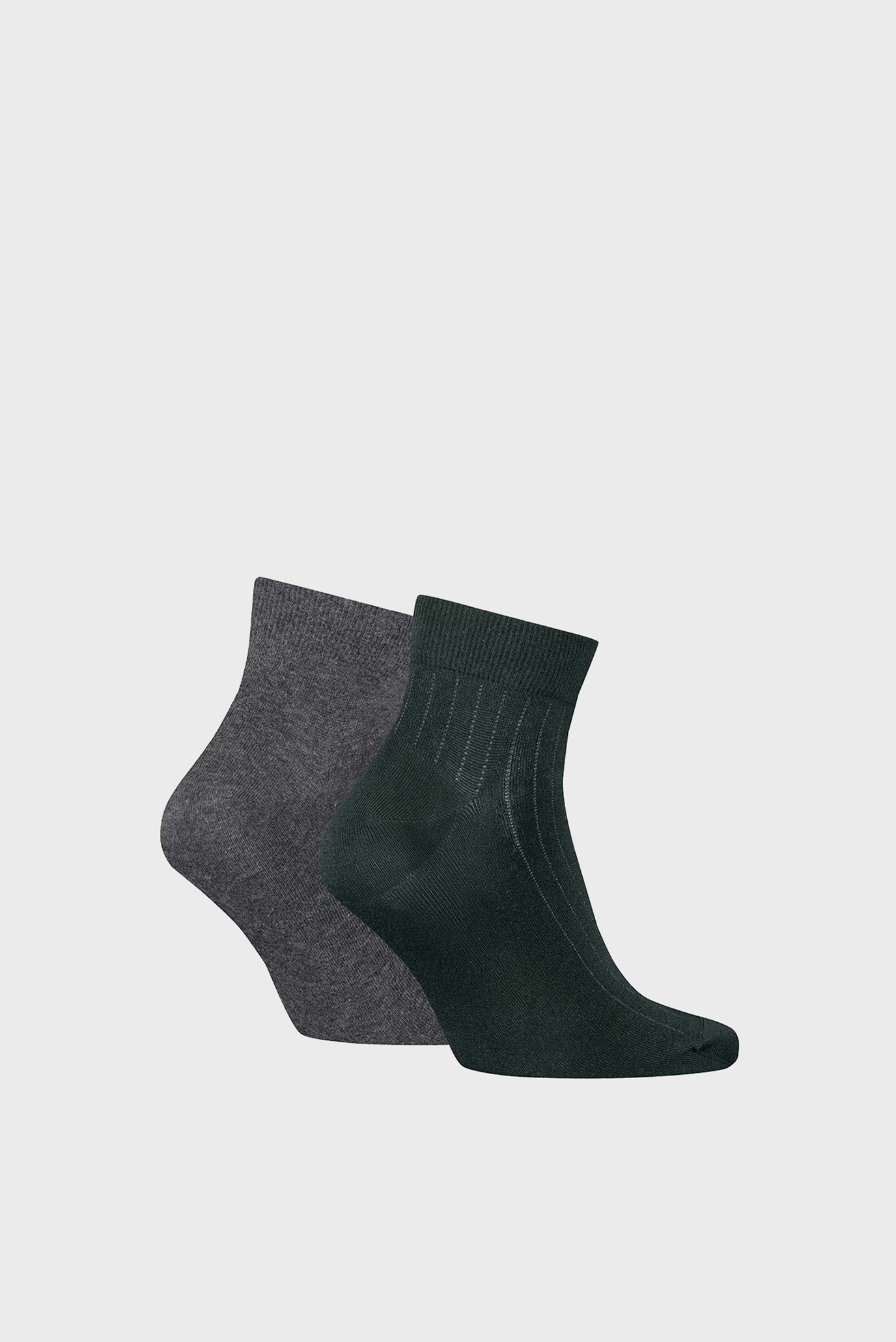 Носки CK MEN QUARTER 2P PINSTRIPE 2