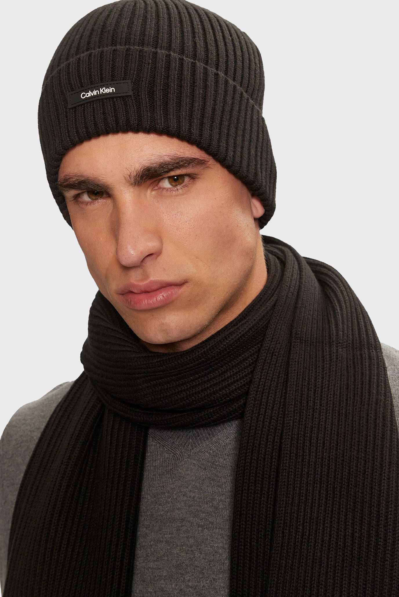 Подарочный набор GS CLASSIC RIB BEANIE + SCARF 2
