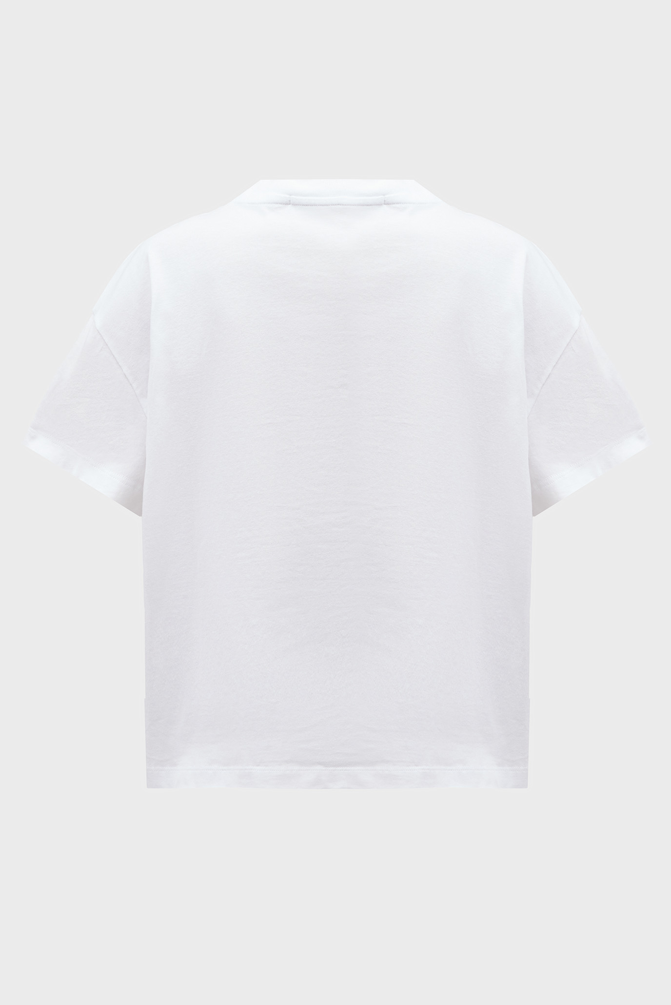 Женская белая футболка EMBROIDERED AW RELAXED TEE 2