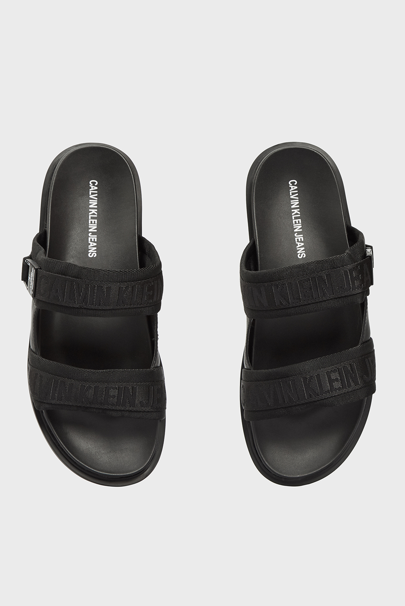 Мужские черные слайдеры TWOSTRAPS 4